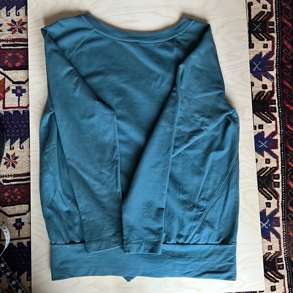 Sandwich_ sweatshirt style top. Medium. Blue - Picture 9 of 10